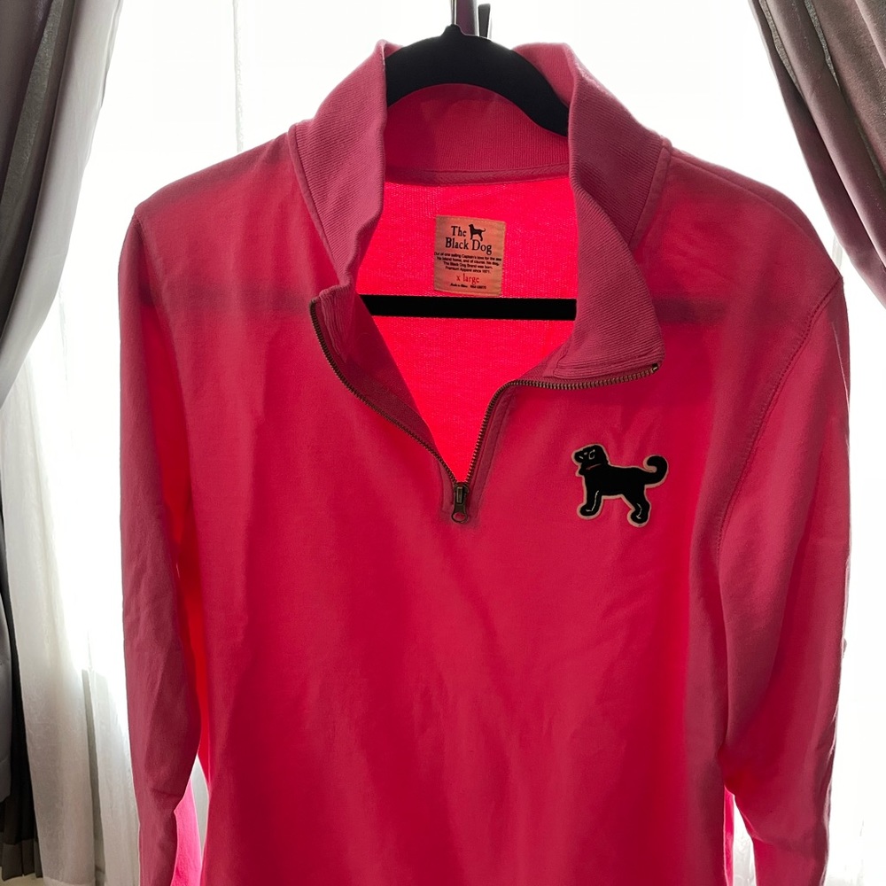 Black Dog Quarter Zip XL